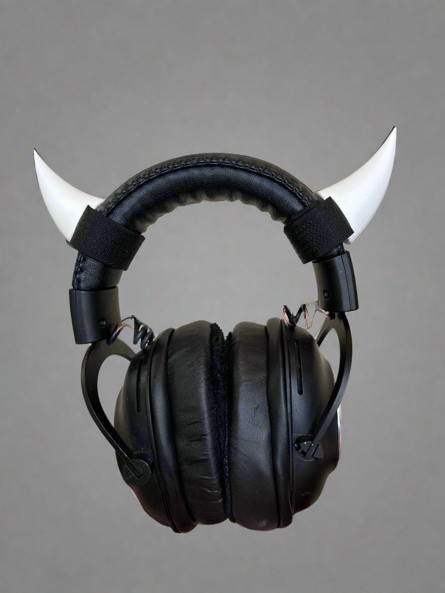 Headset Horns set with Adjustable Strap